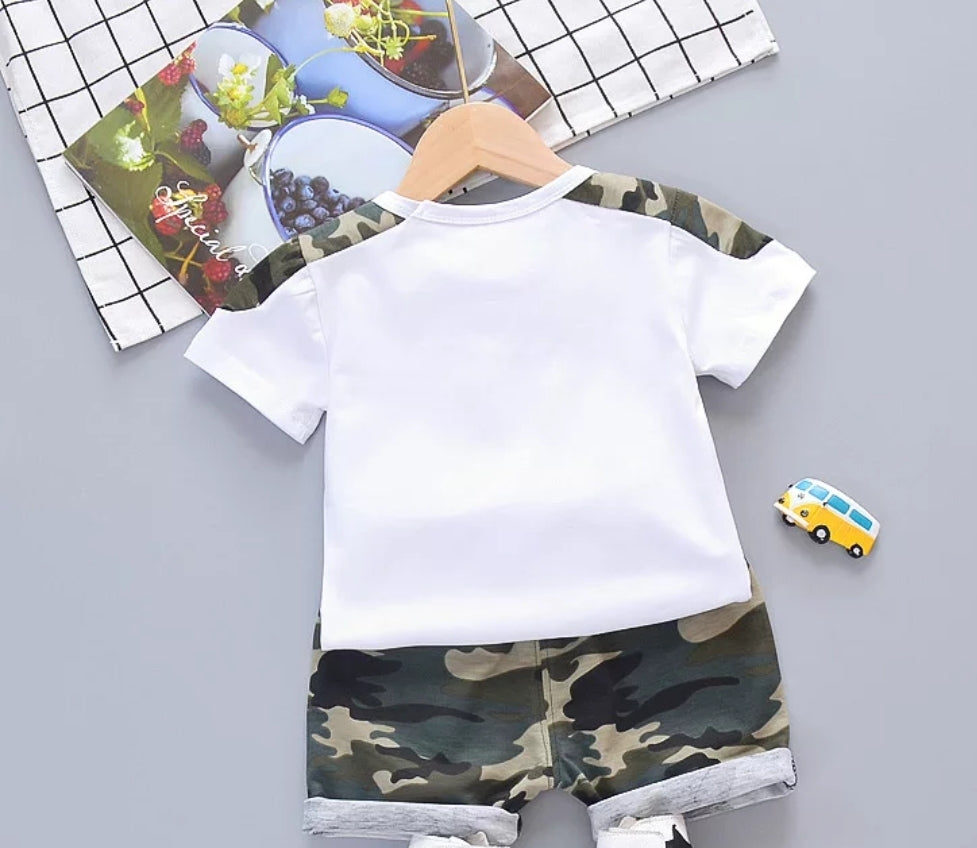Ensemble bébé militaire garçon
