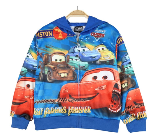 veste à capuche  cars McQueen pour enfant