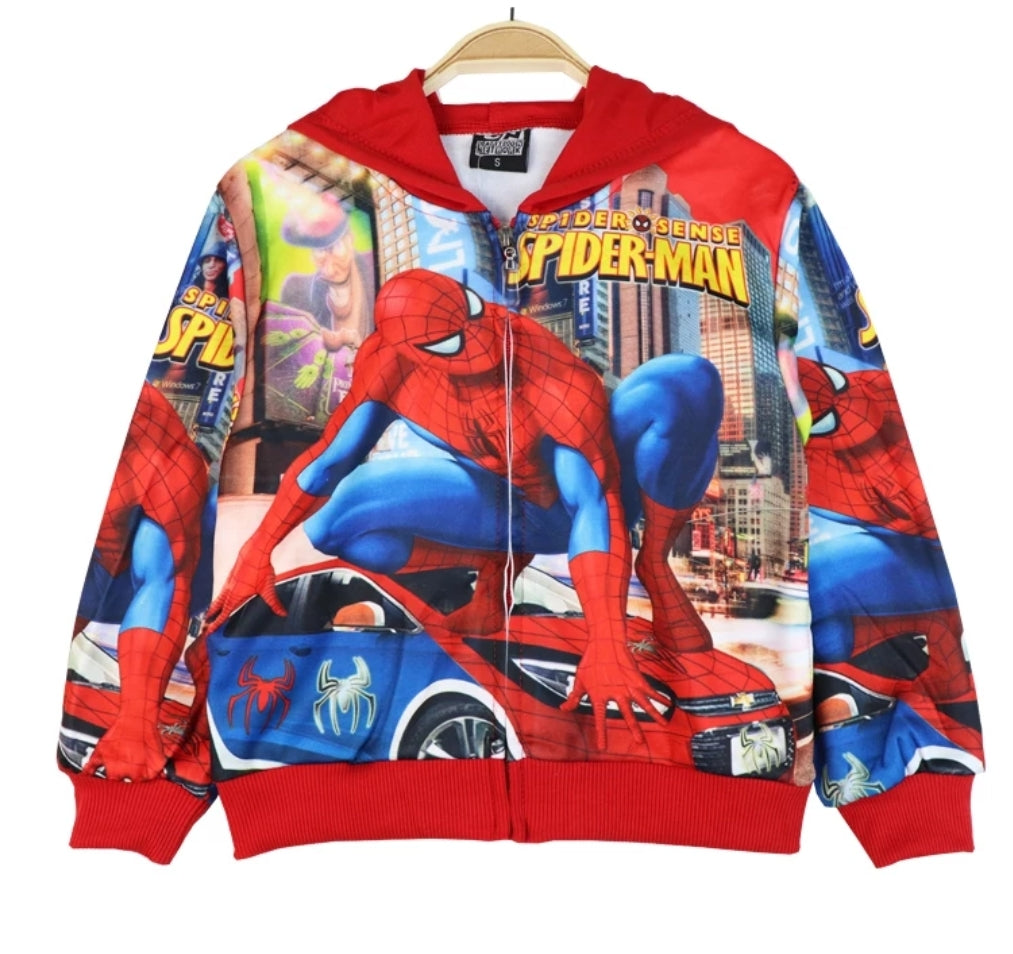 Veste à capuche Spiderman pour enfant