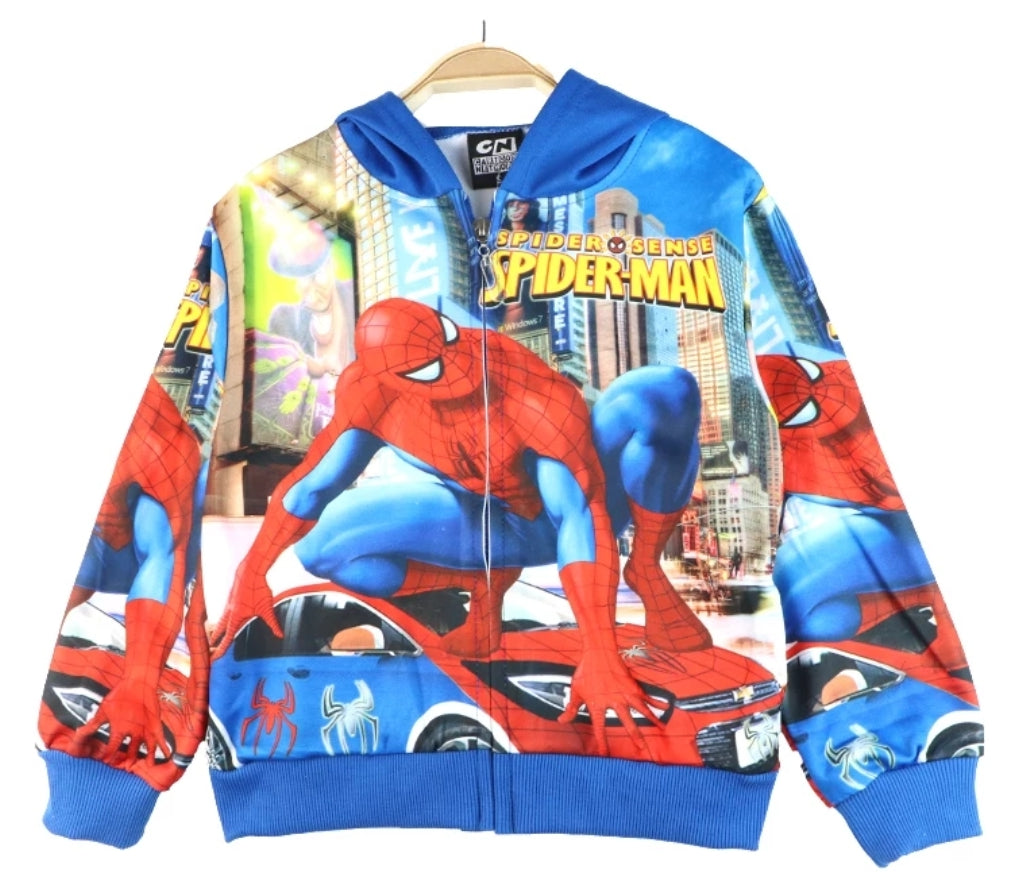 Veste à capuche Spiderman pour enfant